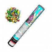 Пневмохлопушка 30  Наполнение - прямоугольники, двухсторонняя фольга, разноцветный серпантин.
... Пневмохлопушка 30 см, разноцветный серпантин